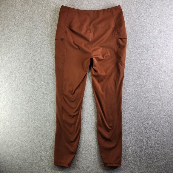 Eddie Bauer Leggings Womens TL Camel Brown Cargo Ankle Trekking Overlanding - Picture 5 of 14
